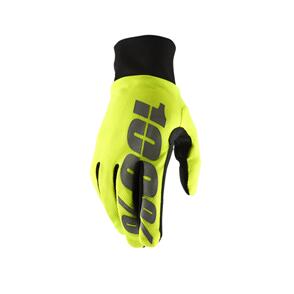 100% 2 HYDROMATIC GLOVES FLUO YELLOW 