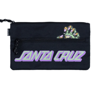 SANTA CRUZ MUMMY HAND STRIP PENCIL CASE BLACK