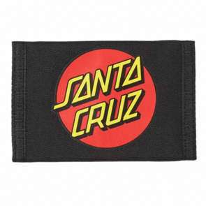 SANTA CRUZ CLASSIC DOT WALLET BLACK