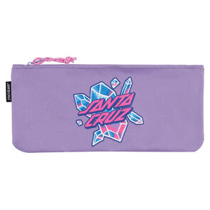 SANTA CRUZ CRYSTAL STACK PENCIL CASE LAVENDER