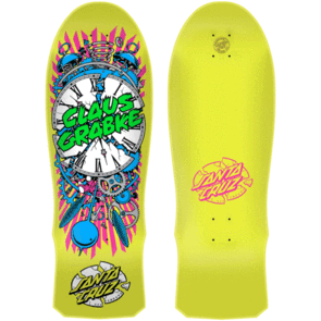 SANTA CRUZ GRABKE EXPLODING CLOCK REISSUE 10.04IN X 29.83IN