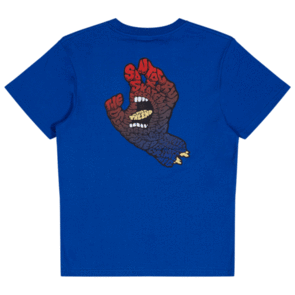 SANTA CRUZ LETTER HAND FADE TEE COBALT