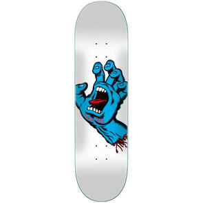 SANTA CRUZ SCREAMING HAND WHITE 8.25 X 31.8