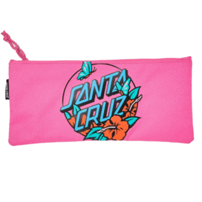 SANTA CRUZ TAKE FLIGHT DOT PENCIL CASE PINK