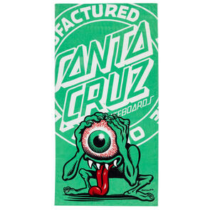 SANTA CRUZ YOUTH EYEGORE TOWEL LIGHT GREEN