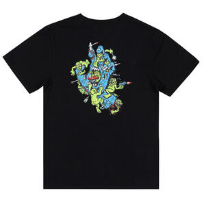 SANTA CRUZ YOUTH GREMLIN PATROL TEE BLACK