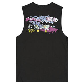 SANTA CRUZ YOUTH MEEK SCRATCHED SLASHER MUSCLE ONYX