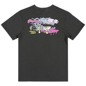 SANTA CRUZ YOUTH MEEK SCRATCHED SLASHER TEE ONYX