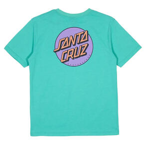 SANTA CRUZ OTHER DOT CHEST TEE OCEAN