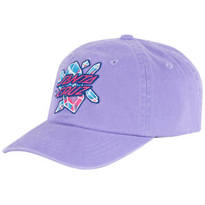 SANTA CRUZ CRYSTAL STACK DAD CAP LAVENDER