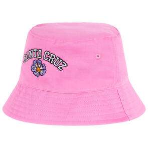 SANTA CRUZ FIELD ARCH REPEAT REVERSIBLE BUCKET HAT PINK