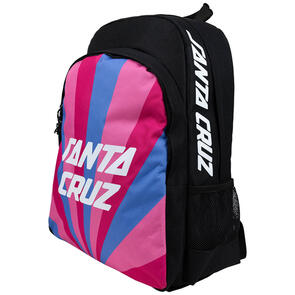 SANTA CRUZ GIRLS DELTA RAYS BACKPACK BLACK