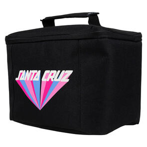 SANTA CRUZ GIRLS DELTA STRIP LUNCHBOX BLACK