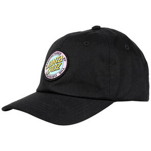 SANTA CRUZ GIRLS MFG DOT RETRO CAP BLACK