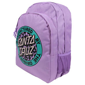 SANTA CRUZ GIRLS PRIMAL MFG DOT BACKPACK PURPLE