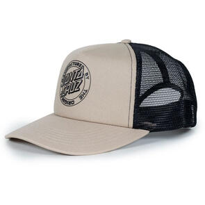 SANTA CRUZ MFG DOT TRUCKER CAP NATURAL