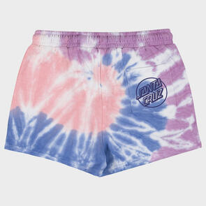 SANTA CRUZ OPUS DOT SHORT PURPLE TIE DYE