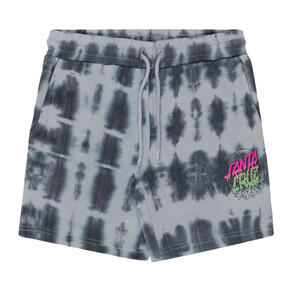 SANTA CRUZ RAD DOT HOLLOW TRACK SHORT BLACK TIE DYE