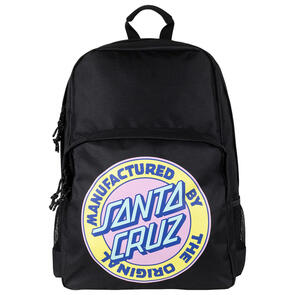SANTA CRUZ ROSETTE RINGED TOWER BACKPACK BLACK
