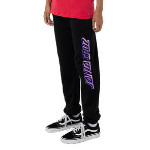 SANTA CRUZ SEEING MOON DOT TRACK PANT BLACK