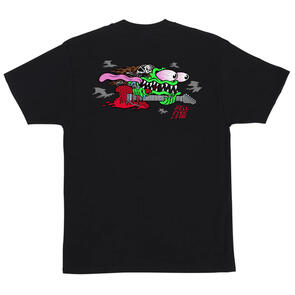 SANTA CRUZ STRANGER THINGS EDDIE SLASHER S/S HEAVYWEIGHT T-SHIRT BLACK