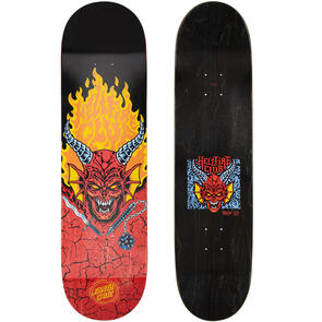 SANTA CRUZ STRANGER THINGS HELLFIRE CLUB 8.25IN X 31.80IN