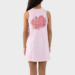 SANTA CRUZ VIBES CHEST MUSCLE DRESS PINK