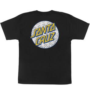 SANTA CRUZ X POKEMON YOUTH ENERGY DOT S/S MIDWEIGHT TEE BLACK
