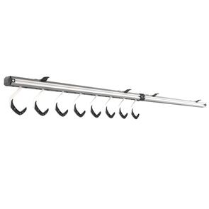 STASHED PRODUCTS SPACERAIL  - CEILING MOUNTED BIKE RACK - 8 BIKES, 1 RAIL