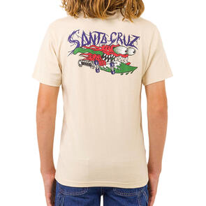 SANTA CRUZ MEEK SC SLASHER TEE NATURAL