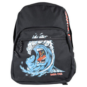 SANTA CRUZ SCREAMING WAVE BACKPACK BLACK