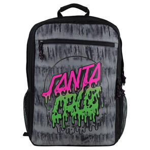 SANTA CRUZ RAD DOT HOLLOW BACKPACK BLACK TIE DYE