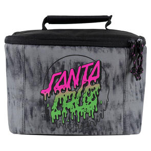 SANTA CRUZ RAD DOT HOLLOW LUNCH BOX BLACK TIE DYE