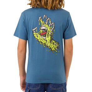 SANTA CRUZ MELTING HAND TEE VINTAGE BLUE