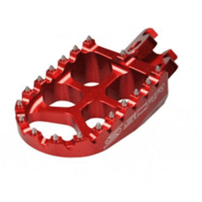 SCAR EVO RED FOOTPEGS KTM SX-SXF 16-22 / HUSKY TC-FC 16-22 / GASGAS MC 21-22 - 57MM WIDE