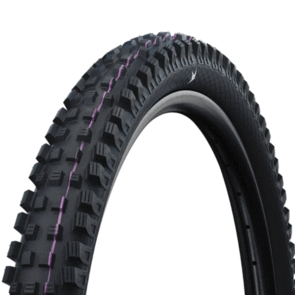 SCHWALBE TYRE MAGIC MARY RADIAL 29 X 2.50 EVOLUTION FOLDING ADDIX ULTRA SOFT (PURPLE) TRAIL PRO TL-READY HS447 BLACK