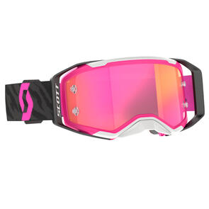 SCOTT PROSPECT 2.0 - ZEBRA BLACK PINK - PINK CHROME WORKS