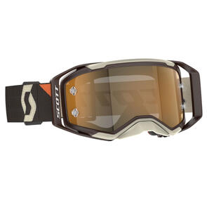 SCOTT PROSPECT 2.0 AMP - DEEP BROWN BEIGE - GOLD CHROME WORKS