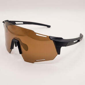 SCVCN SUNGLASSES CYCLING GLASSES BLACK - BRONZE