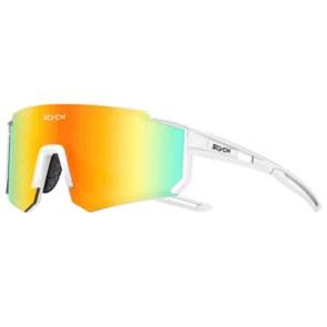 SCVCN UV400 SUNNIES WHITE RED MIRROR