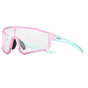 SCVCN X90 CYCLING SUNGLASSES MINT PINK CLEAR