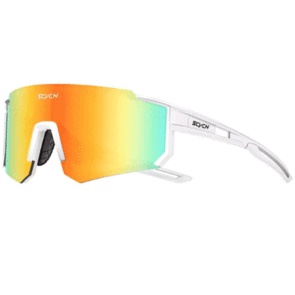 SCVCN X90 CYCLING SUNGLASSES WHITE RED ION