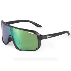 SCVCN X62 CASUAL SPORT SUNGLASSES MATT BLACK GREEN