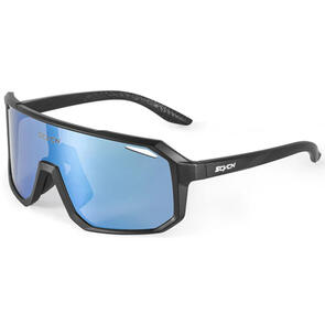 SCVCN X62 CASUAL SPORT SUNGLASSES MATT BLACK BLUE