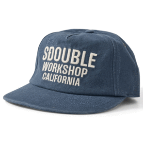 SDOUBLE BLOCK RANGER CANVAS STRAPBACK LIGHT NAVY