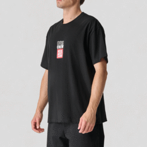 SDOUBLE CREW SS TEE BLACK
