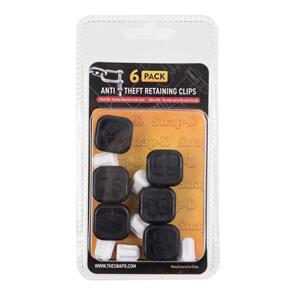 SNAP-D 6 PACK ANTI THEFT RETAINING CLIP