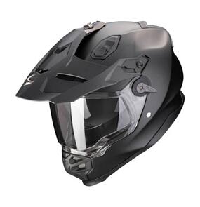 SCORPION EXO ADF-9000 AIR SOLID HELMET MATTE PEARL BLACK