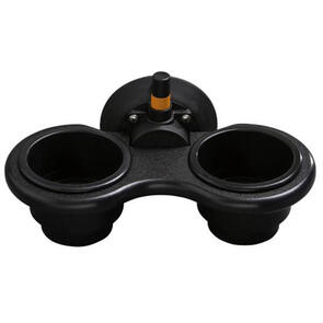 SEA SUCKER 2-CUP HOLDER VERTICAL - BLACK (MC5301B)