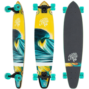 SECTOR 9 SWELL PHOTO HIGHLINE SHINE COMPLETE 34.5 X 8.0